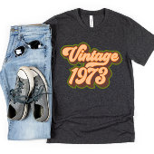Retro 50th Birthday  1973 T-shirt