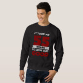 Retro 55 Jaar Oud Funny 55e Verjaardagscadeau Trui (Voorkant volledig)