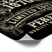 Retro 55th Birthday For Men 55 Year Old December 1 Poster (Hoek)