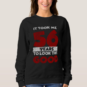 Retro 56 Jaar Oude Grappige 56e Verjaardagscadeau Trui