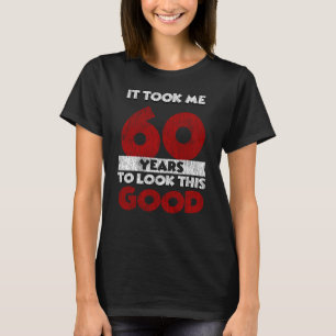 Retro 60 Jaar Oud Funny 60e Verjaardagscadeau T-shirt