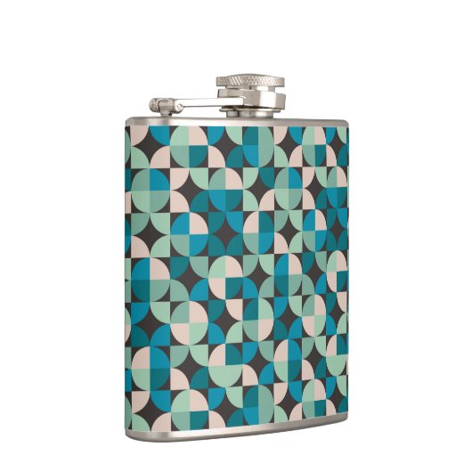 Retro  60-patroon heupfles (Rechts)