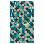 Retro 60-patroon klein cadeauzakje (Achterkant)