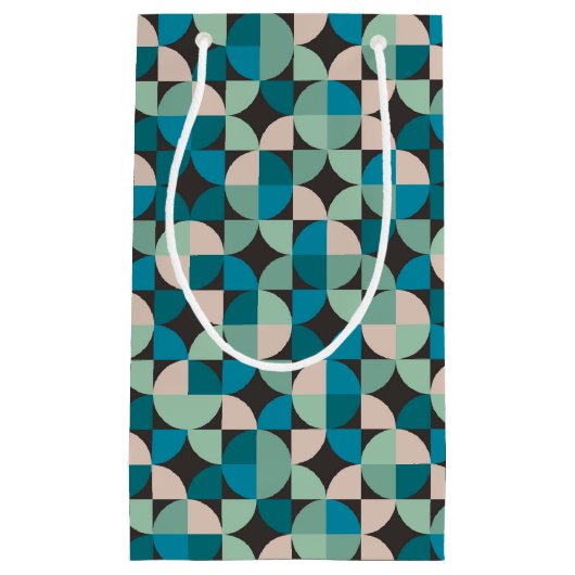 Retro  60-patroon klein cadeauzakje (Voorkant)