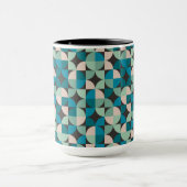 Retro  60-patroon mok (Midden)