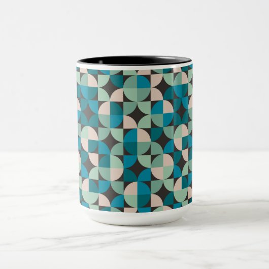 Retro  60-patroon mok (Midden)