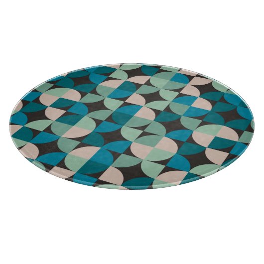 Retro  60-patroon snijplank (Hoek)