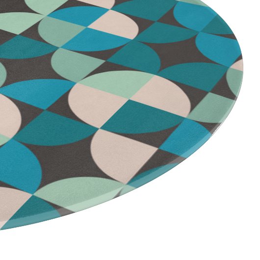 Retro  60-patroon snijplank (Hoek)