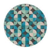 Retro  60-patroon snijplank (Voorkant)