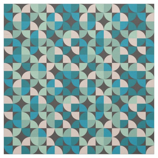 Retro  60-patroon stof (Swatch)