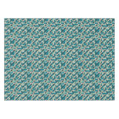 Retro 60-patroon tafelkleed (Voorkant (Horizontaal))