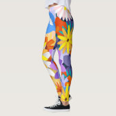 Retro 60s 70s Bloem Leggings (Links)