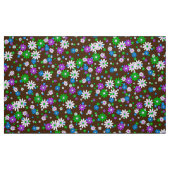 retro 60s 70s bloemstof stof (Fat Quarter)