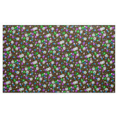 retro 60s 70s bloemstof stof (Yard (91,4 cm))