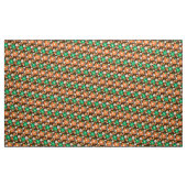 retro 60s 70s bloemstof v2 stof (Yard (91,4 cm))