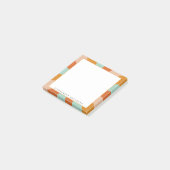 Retro 60s 70s Groovy Hippie naam op  Post-it® Notes (Schuin)