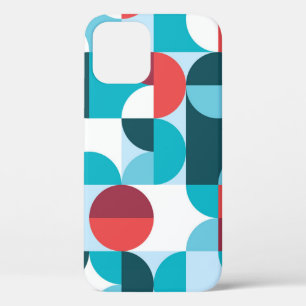 Retro 60's 70's minimalistisch patroon Case-Mate iPhone case