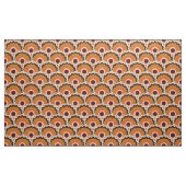 Retro 60s 70s Mod fabric Scallop Stof (Yard (91,4 cm))