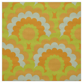 Retro 60s 70s Mod fabric Schallap patroon Stof