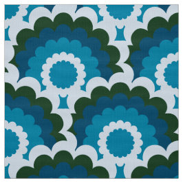 Retro 60s 70s Mod fabric Schallap patroon Stof