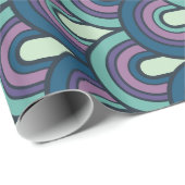 retro 60s 70s  mod inpakpapier (Rol Hoek)