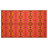 Retro 60s 70s patroon gestileerde stof (Fat Quarter)