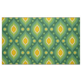 Retro 60s 70s patroon gestileerde stof (Fat Quarter)