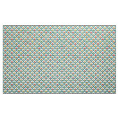 Retro 60s 70s patroon gestileerde stof (Yard (91,4 cm))