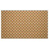 Retro 60s 70s patroon gestileerde stof (Fat Quarter)