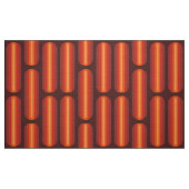 Retro 60s 70s patroon gestileerde stof (Fat Quarter)