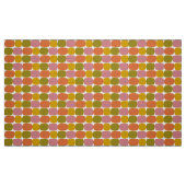 retro 60s 70s patroonstof stof (Fat Quarter)