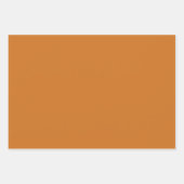 Retro 60s 70s Psychedelic Swirls Oranje roze Inpakpapier Vel (Voorkant 3)