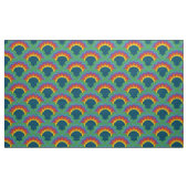 retro 60s 70s scalppatroonstof stof (Yard (91,4 cm))