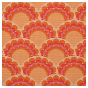 Retro 60s 70s stijlstof stof