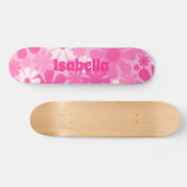 Retro 60s 70s Y2K esthetische Floral gepersonalise Persoonlijk Skateboard (Horizontaal)