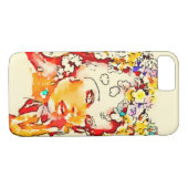 Retro 60s Babe Iphone Case (Achterkant (Horizontaal))