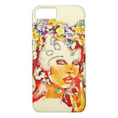Retro 60s Babe Iphone Case (Achterkant)