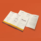 Retro 60s  drievoudig huwelijksprogramma