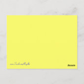 Retro 60s Hair Note Card Briefkaart (Achterkant)