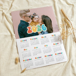 Retro 60s Hippie 2025 fotokalender Poster