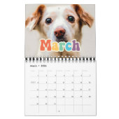 Retro 60s Hippie Fun familiefoto 2025 Kalender (Mar 2026)