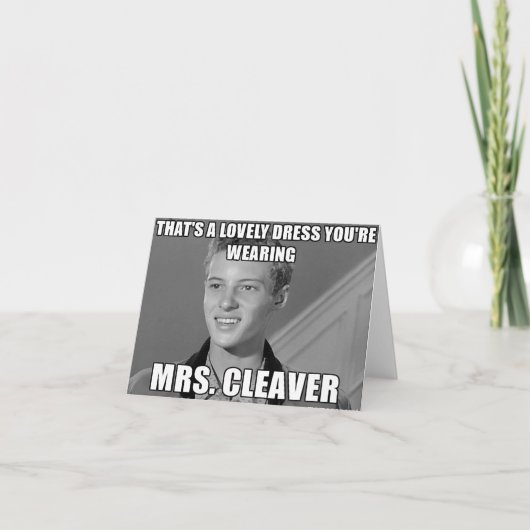 Retro 60's kaart (Voorkant)