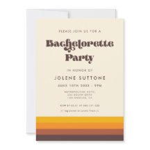 Retro 60s  Mid Century Bachelorette Party