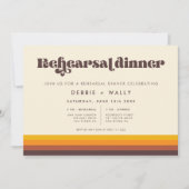 Retro 60s  Mid Century repetitie diner Kaart (Voorkant)