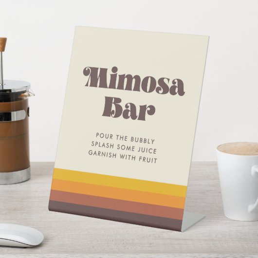 Retro 60s  Mid Wedding Teenslippers Reclamebord Met Voetstuk (Insitu)