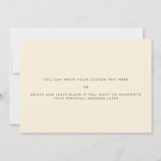 Retro 60s naar mijn bruidegom op onze trouwdag kaa kaart (Achterkant)