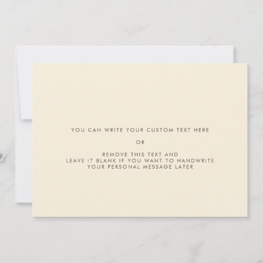 Retro 60s naar mijn bruidsmeisje op mijn trouwdag kaart (Achterkant)