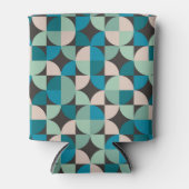 Retro  60's Pattern Blikjeskoeler (Voorkant)