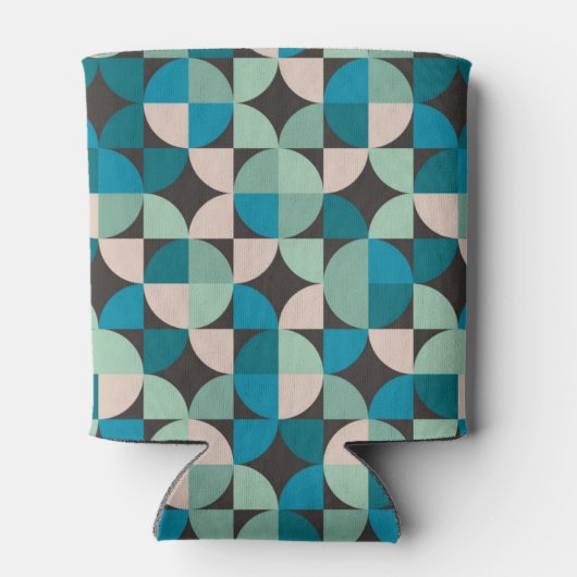 Retro  60's Pattern Blikjeskoeler (Achterkant)