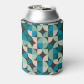 Retro  60's Pattern Blikjeskoeler (Blikje Achterkant)